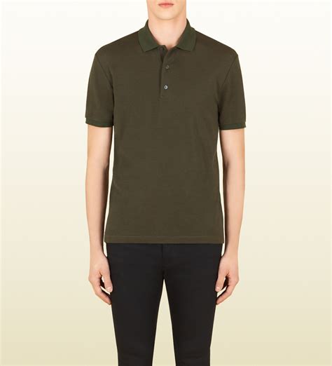 olive green gucci shirt